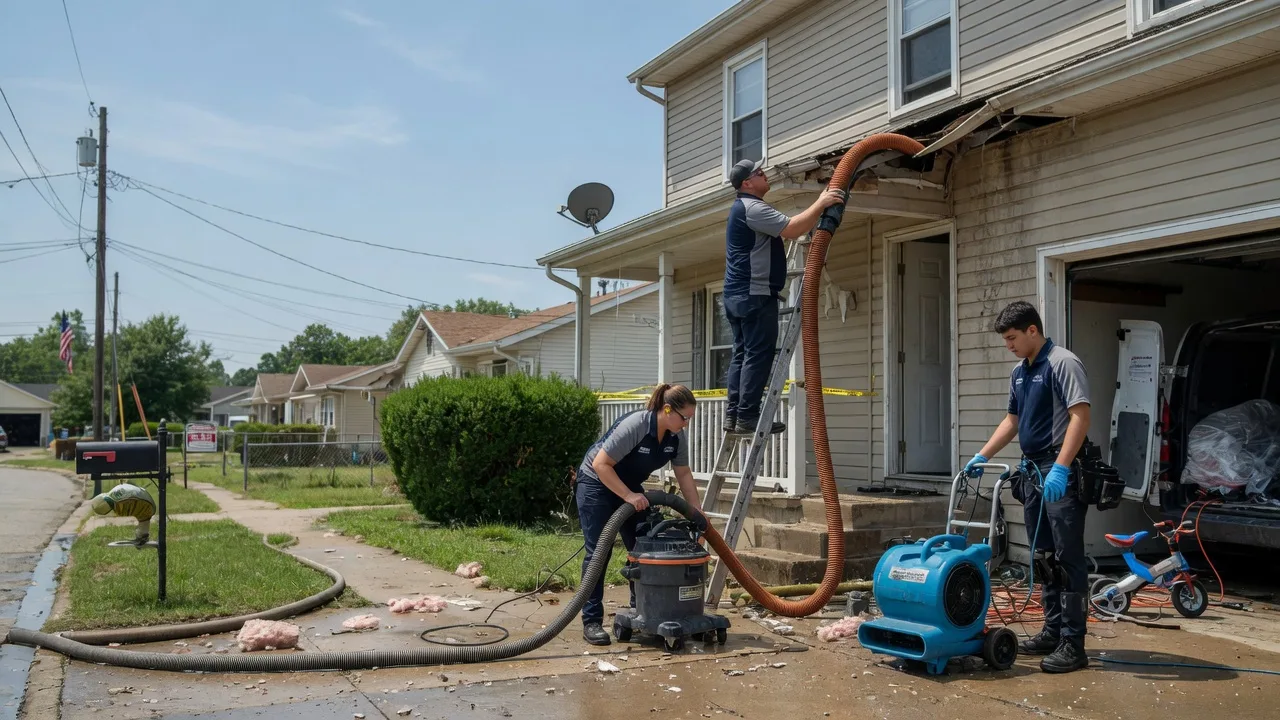 Water Damage Restoration in Bridgeville, PA near me